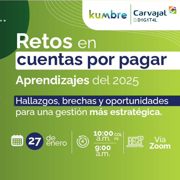 Webinar Retos en cuentas por pagar - 27 de enero